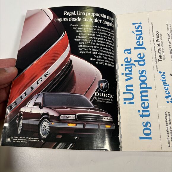 GENE HACKMAN Selecciones Reader’s Digest 1994 Spanish fashion US Army Buick ad - Picture 2 of 5